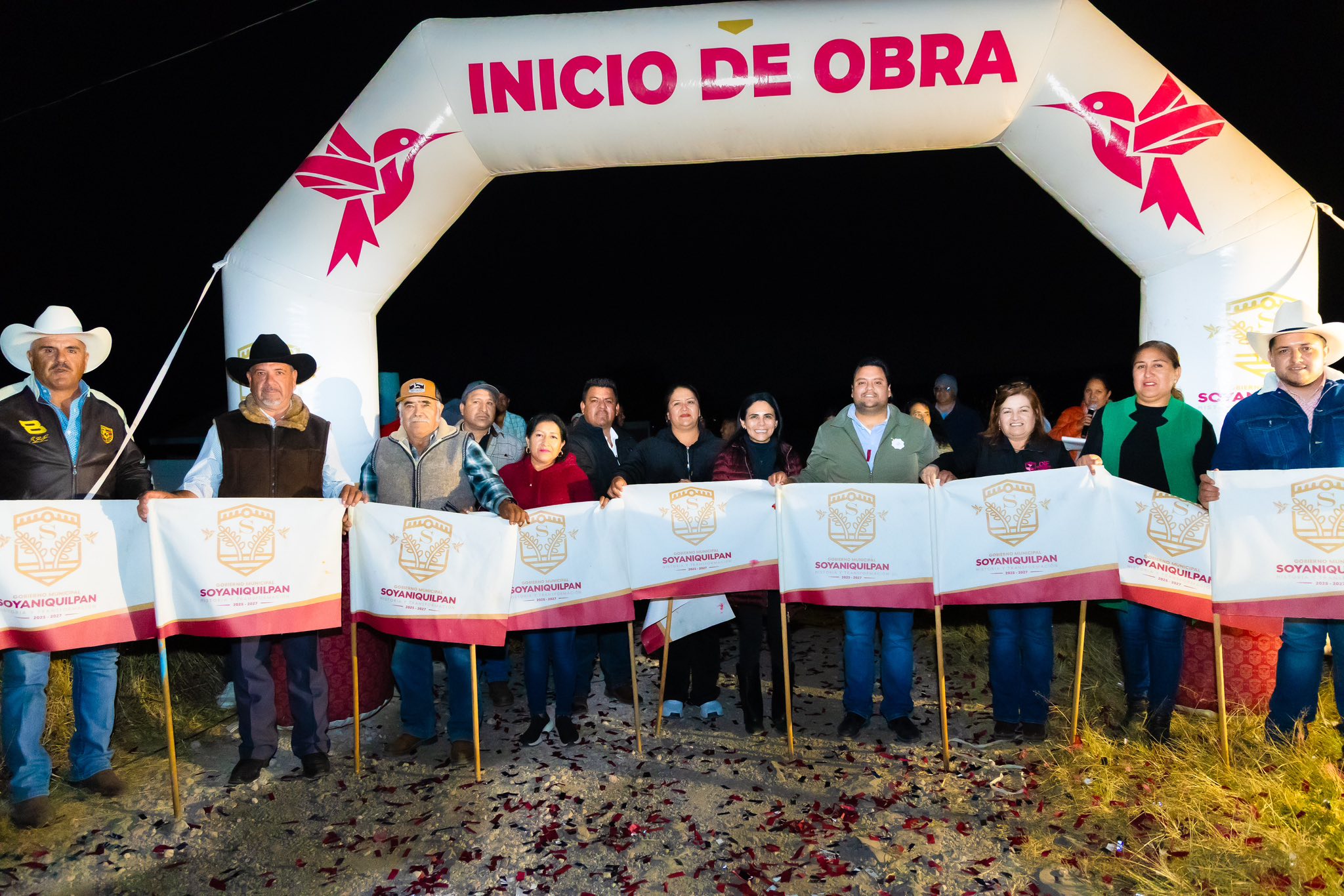 Arranque de obra: Camino del Pozo de Agua-Canchas en Divisadero Fresno